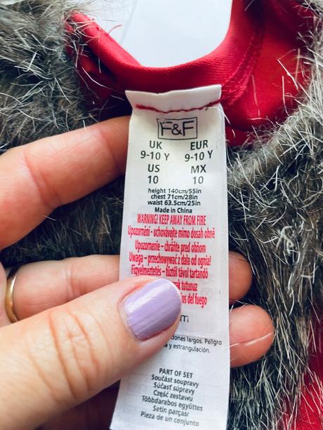 An8/ kostým vlkodav - v.9/10 let,