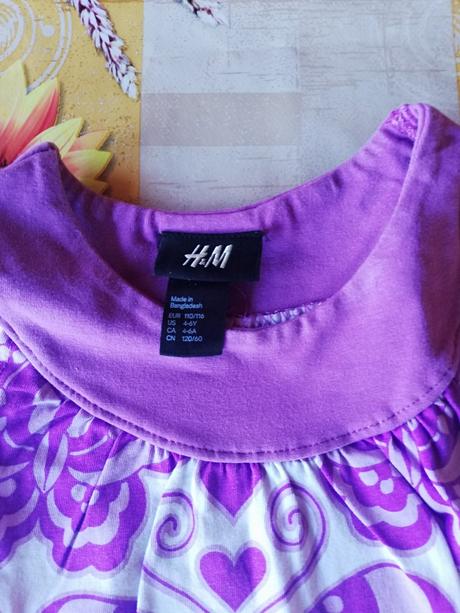 Šaty motýlkové vel. 110/116., 104