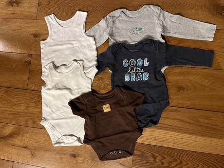 Set oblečení pro kluky - 26 ks, vel. 0-1 rok, 68–80