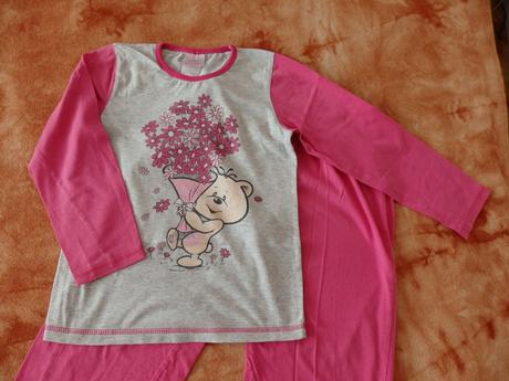 Pěkné pyžamko s medvídkem, vienetta kids,122
