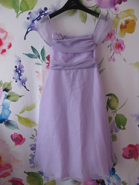 Společenské tylové lila šaty bhs, bhs,128