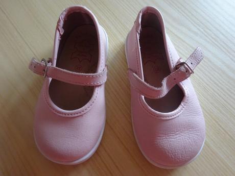 Kožené růžové balerínky, vel. 22, texbasic,22