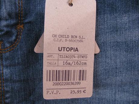 Džínová elastická sukně, 44