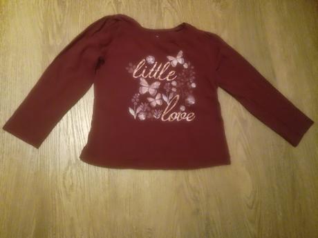 Tričko s dlouhým rukávem, primark,110