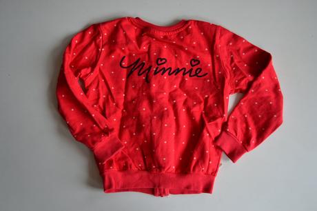Bavlněná mikina s minnie, disney,122