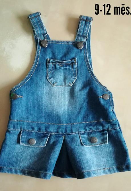 Šatečky riflové, 80