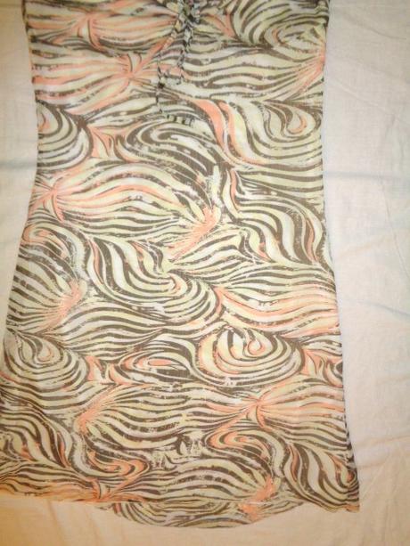 Krásné vzdušné letní splývavé šaty - velikost 36, s