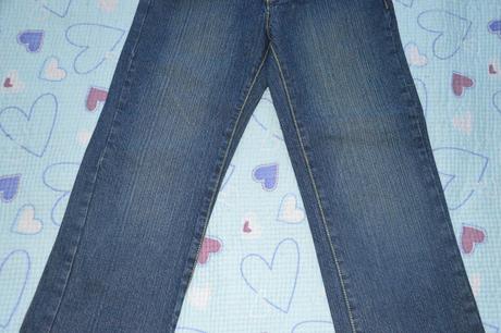 122 bavněné džíny regulace v pase, denim,122