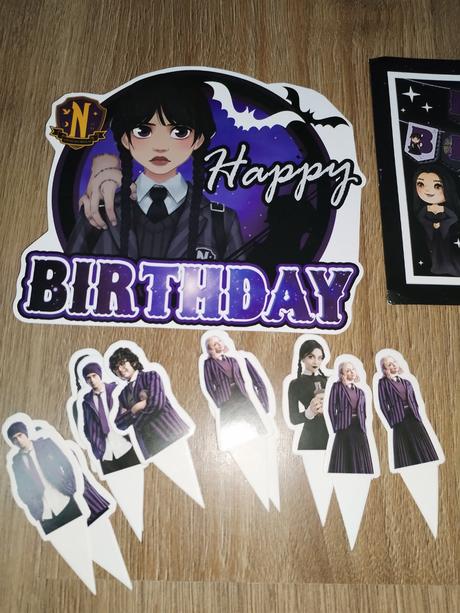 Wednesday výzdoba narozeninová,