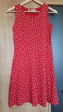Šaty se srdíčky, bonprix,xs