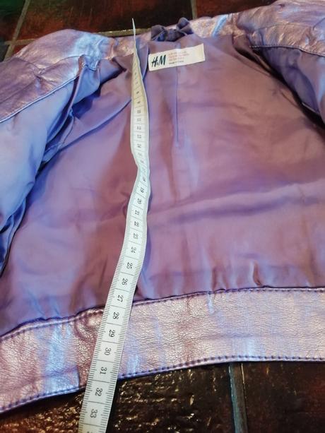 Luxusní nová koženková bundička pro princeznu 2-4r, h&m,92