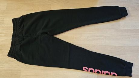 Tepláky dívčí černé adidas vel.xs, adidas,xs
