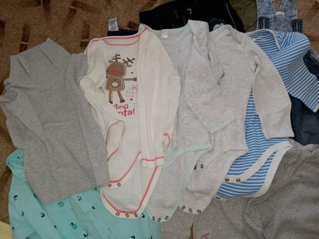 Balík oblečení kluk 86/92, 86–98