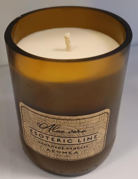 Přírodní vonná svíčka aloe vera,