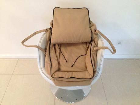 Vložná taška do kočárku,válec na hraní,křesílko, 