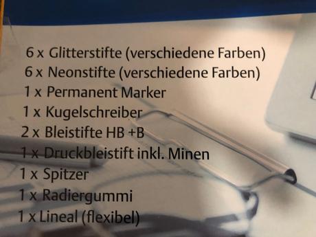 20 dilny set tuzek/ neonate barvy, 