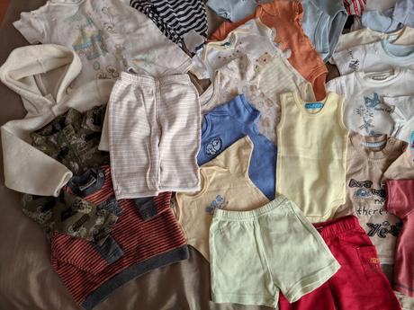 Mix věcí pro mimi klučinu - výbavička, 68–80