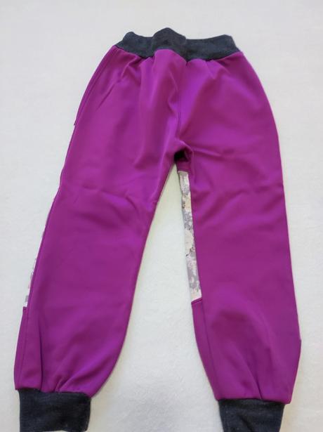 Softshellové kalhoty vel. 110-116, 110
