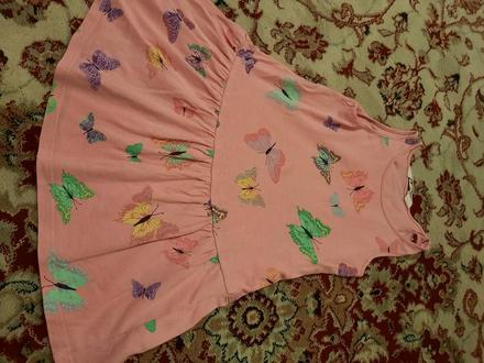 Motýlkové šatičky, h&m,98