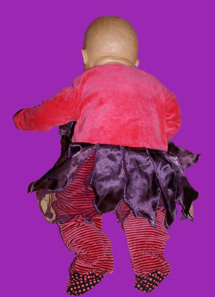 Karnevalový kostým overal pro čarodějnici,