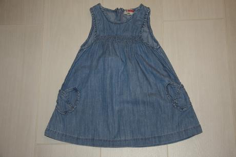 Džínové šatičky, name it,86