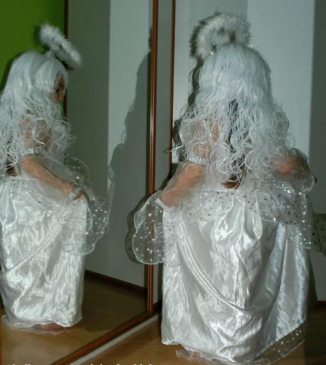 Andělská svatozář na čelence,