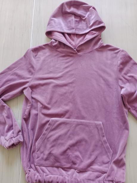 Sametová mikina 12-14let, 158