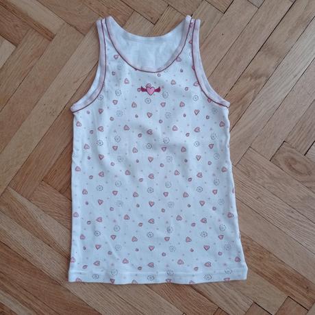 2x spodní košilka 116/122, 104–116