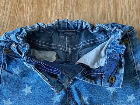 Dívčí set - trika, rifle - 8ks - vel. 134, 122–134