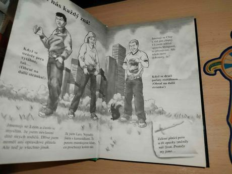 Kniha - dračí meč - ohnivý démon,