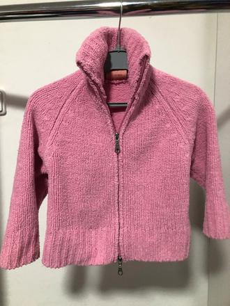 Žinylkový svetr se zipem, 98