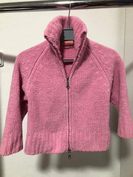 Žinylkový svetr se zipem, 98