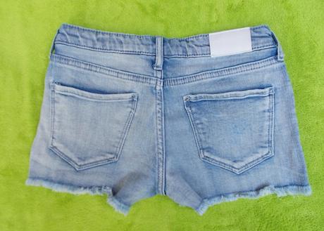 Dívčí riflové kraťasy, h&m,146