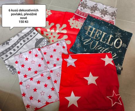 Povlaky na polštáře,