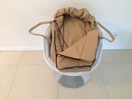 Vložná taška do kočárku,válec na hraní,křesílko, 