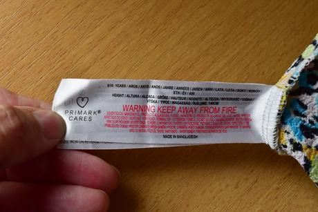 Letní overal vel. 9 - 10 let, primark,140