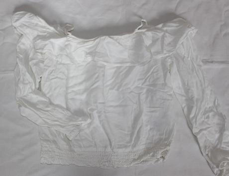 Ob43. nejen sváteční volánková blůzka 9-10 let, h&m,140