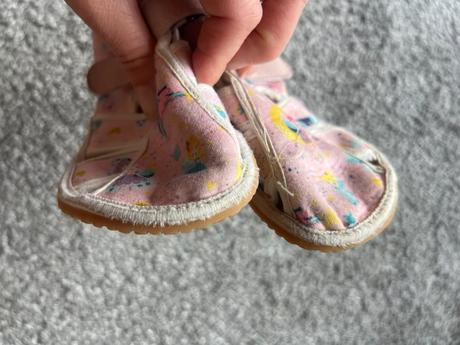 Barefoot papuče jonap home new růžová víla 27, jonap,27