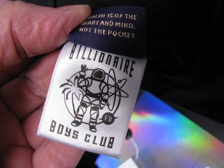 Černé cargo kraťasy značky billionaire boys club, l