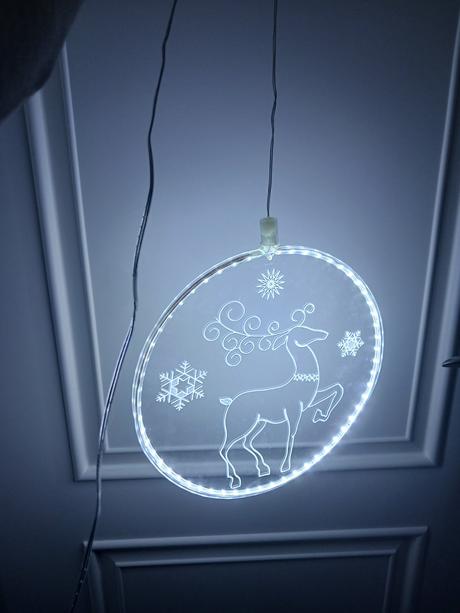 Velká svítící dekorace 3x, 