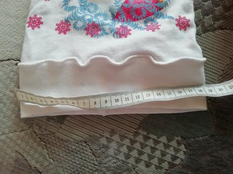 Nabízíme bavlněný šátek s elzou-top stav 1-3roky, 74