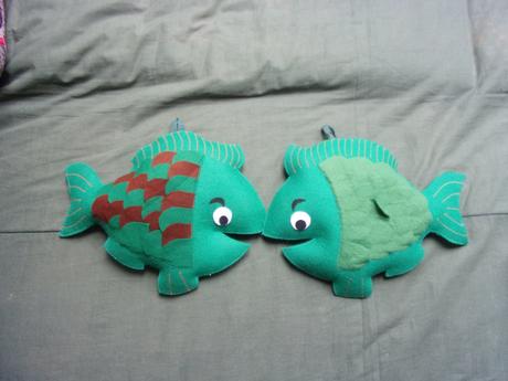 2 dekorace - rybky, 