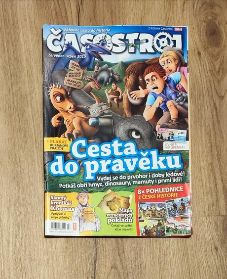 6 ks časopisů časostroj,