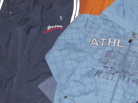 Bunda, mikina, kalhoty,set oblečení č.5, 122–134