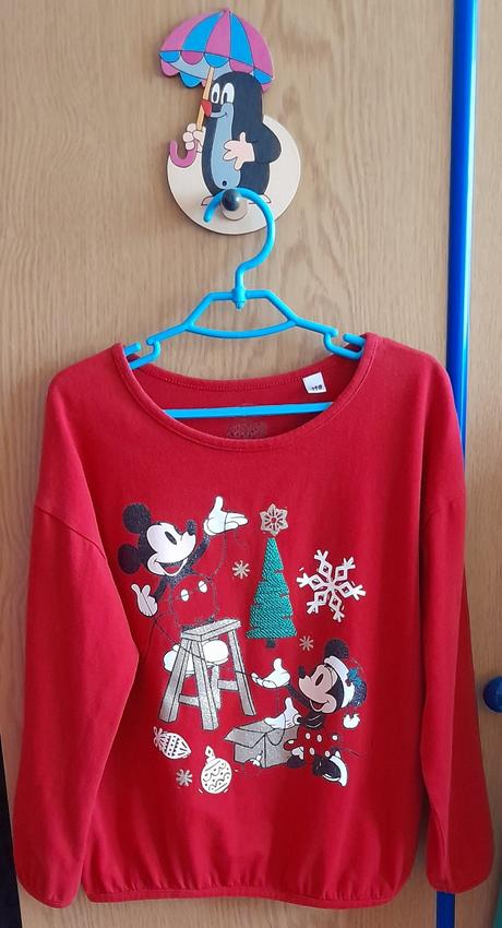 Vánoční tričko disney v.110/116, 110