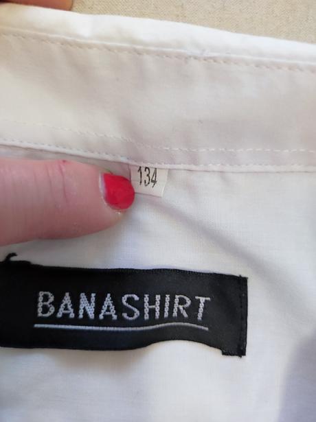 Bílá košile vel. 134, 134