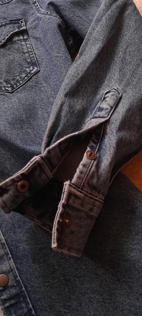 Zara man pánská džínová košile / bunda relaxed fit, zara,m