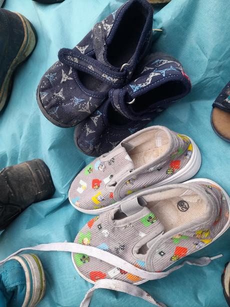 Zimní nošené boty, obuv různé na donošení, 27