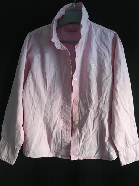 Vel. 116 růžová košile, 116