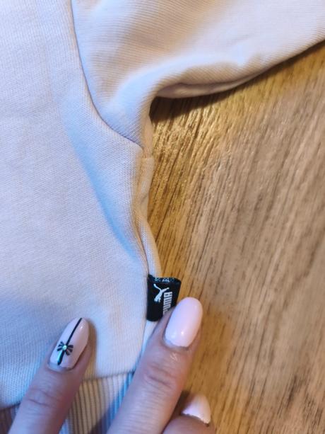 Starorůžová mikina puma, puma,104